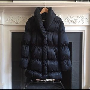 All Saint Navy down jacket